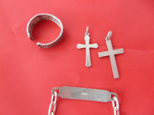 Silberarmband mit - ***,