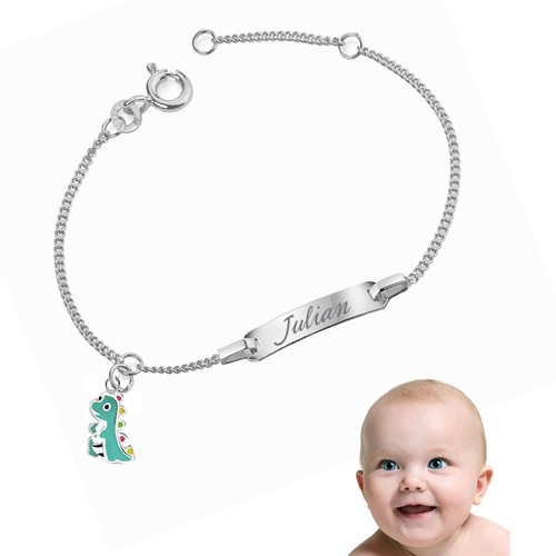Baby namensarmband panzer mit - namensarmband,