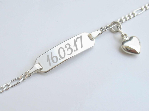 Schild armband mit namen - schild,