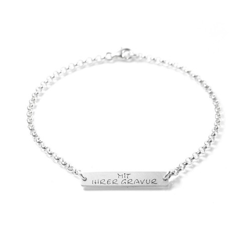 Armband mit gravur - mit, 925