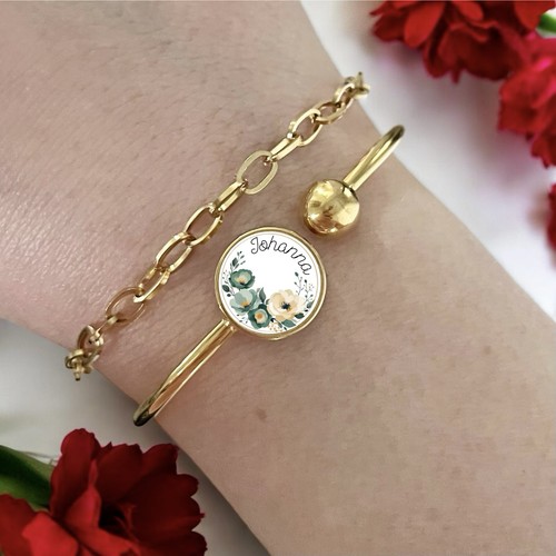 Armband mit namen - namen, armreif